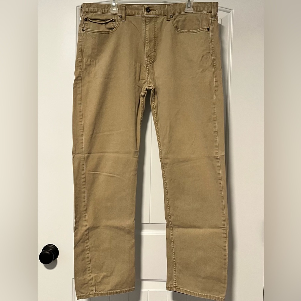 Dockers Men’s Jean Cut Khaki Straight Fit Pants 38 x 32